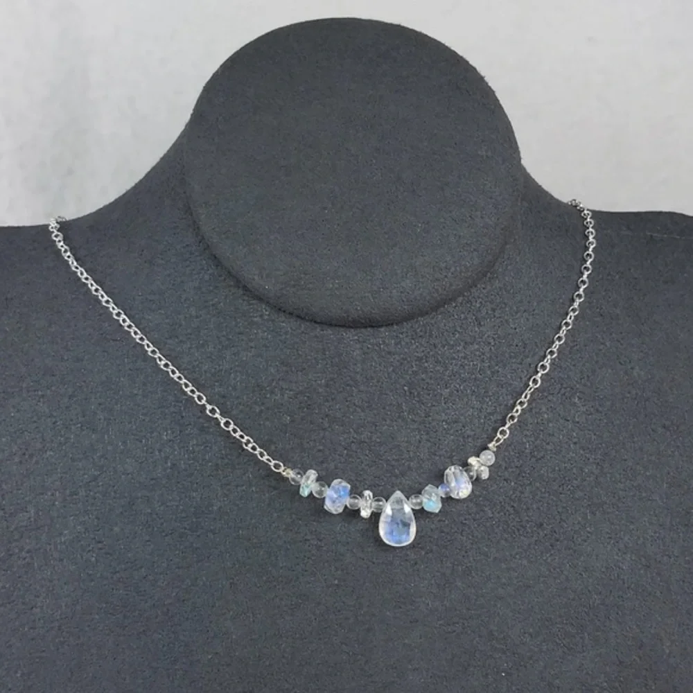 Hand Made Moonstone Necklace